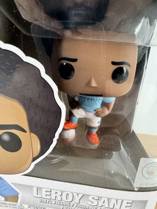 Leroy Sane - Figurine Funko Pop Football 28 - Manchester City