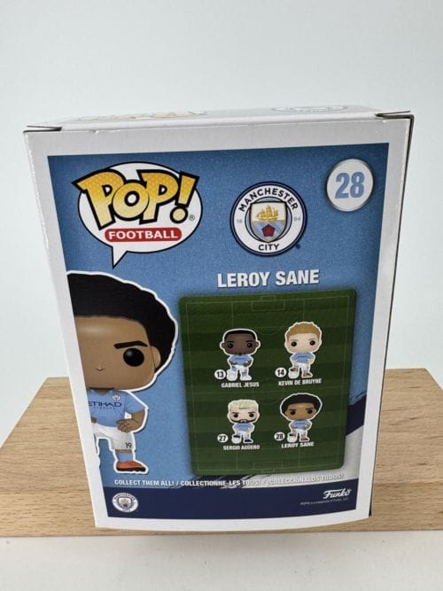 Leroy Sane - Figurine Funko Pop Football 28 - Manchester City