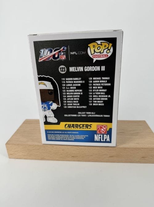 Melvin Gordon III - Figurine Funko Pop Football 123 - NFL - Chargers