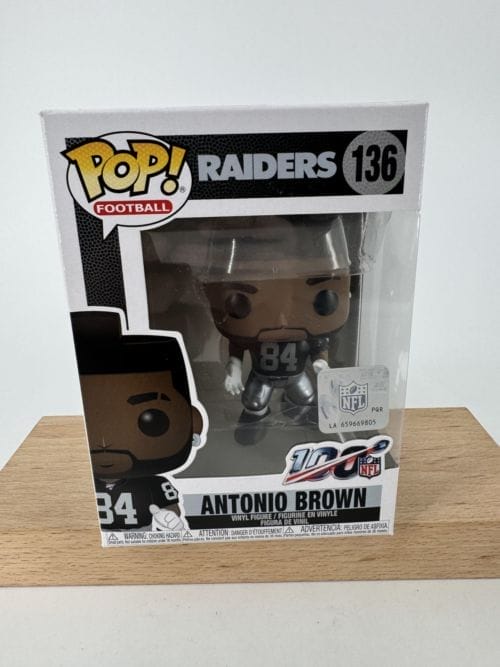 Antonio Brown - Figurine Funko Pop Football 136 - 100 NFL - Raiders