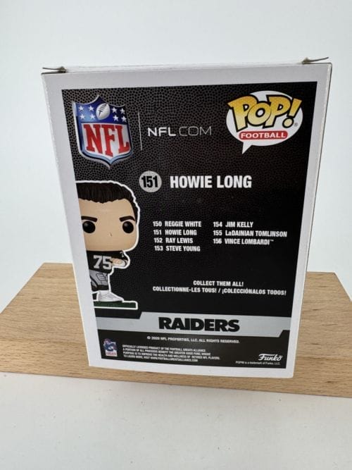 Howie Long - Figurine Funko Pop Football 151 - NFL - Raiders