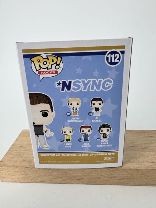 JC Chasez - Figurine Funko Pop Rocks NSYNC 112