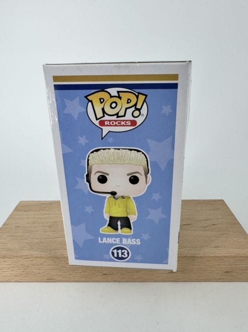 Lance Bass - Figurine Funko Pop Rocks NSYNC 113
