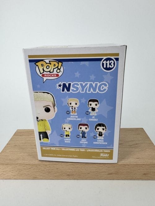 Lance Bass - Figurine Funko Pop Rocks NSYNC 113