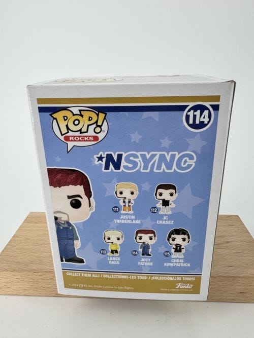 Joey Fatone - Figurine Funko Pop Rocks NSYNC 114