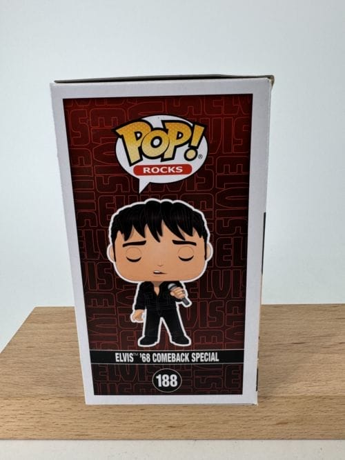 Elvis Presley - Figurine Funko Pop Rocks Special Edition 188 - Elvis '68 Comeback Special