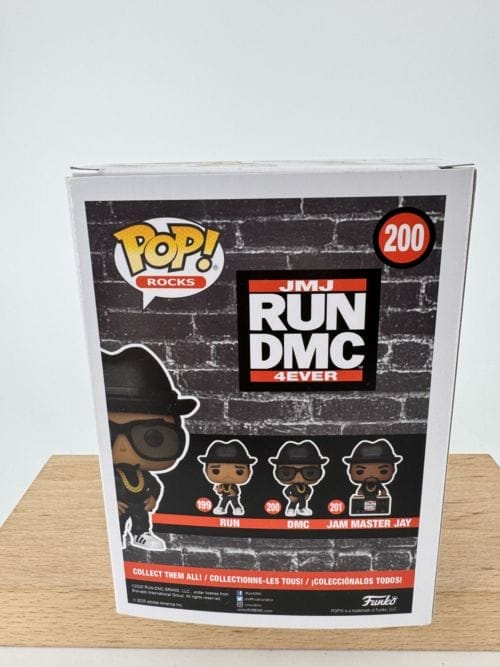DMC - Figurine Funko Pop Rocks 200 - JMJ Run DMC 4 ever