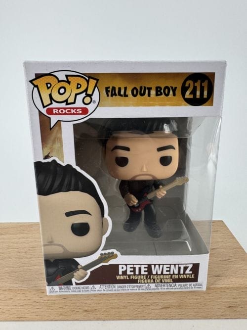 Pete Wentz - Figurine Funko Pop Rocks 211 - Fall Out Boy