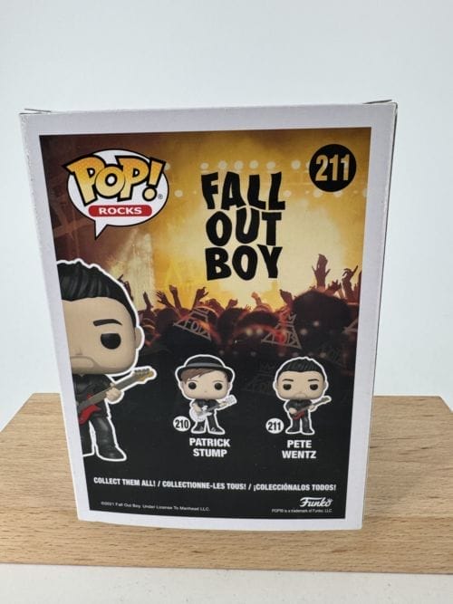 Pete Wentz - Figurine Funko Pop Rocks 211 - Fall Out Boy