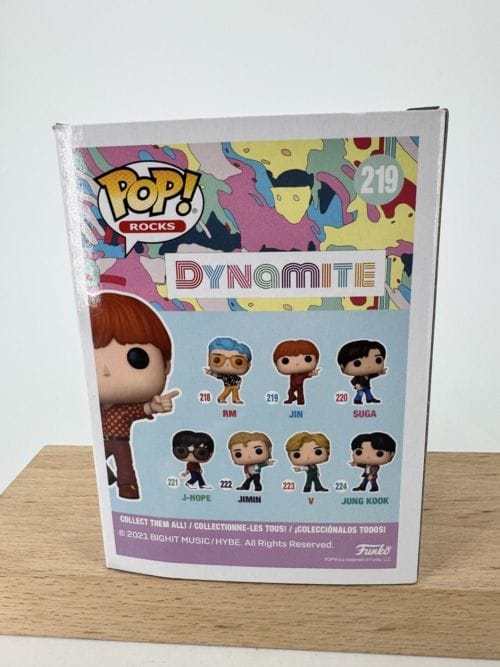 Jin - Figurine Funko Pop Rocks 219 - BTS