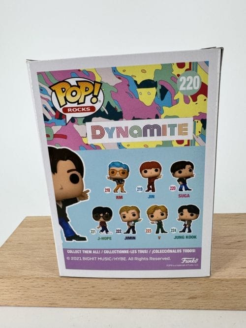 Suga - Figurine Funko Pop Rocks 220 - BTS