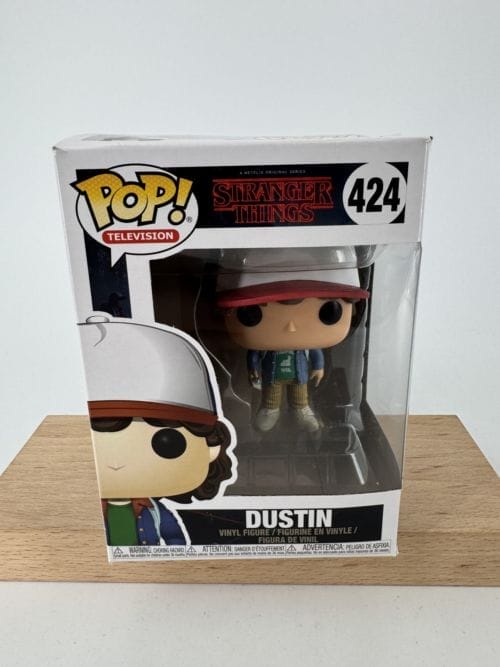 Dustin - Figurine Funko Pop Television 424 - Stranger Things - Netflix