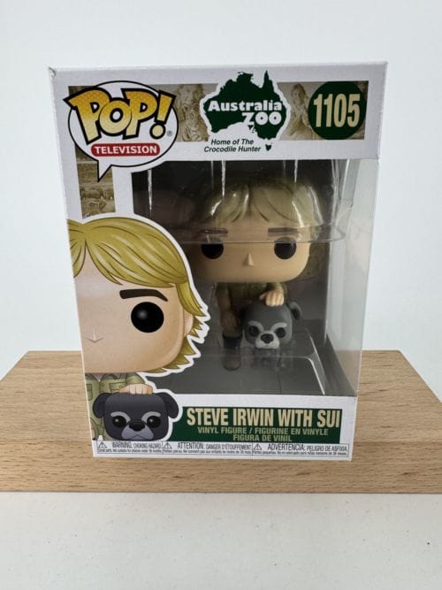Steve Irwin with Sui - Figurine Funko Pop Television 1105 - Australia Zoo