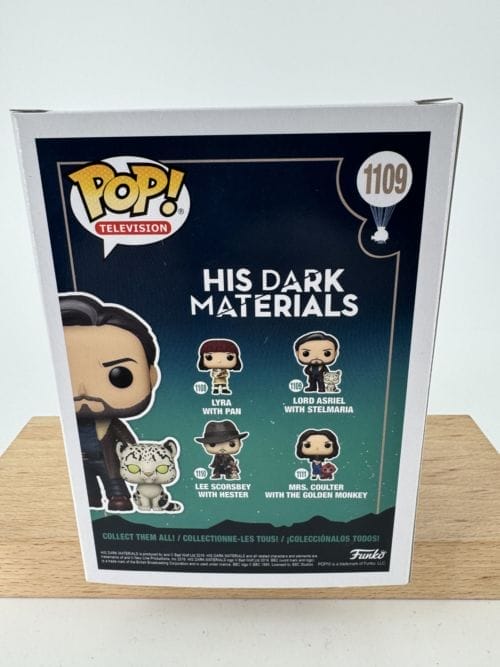 Lord Asriel with Stelmaria - Figurine Funko Pop Television 1109 - His Dark Materials - A la croisée des mondes - Philipp Pullman