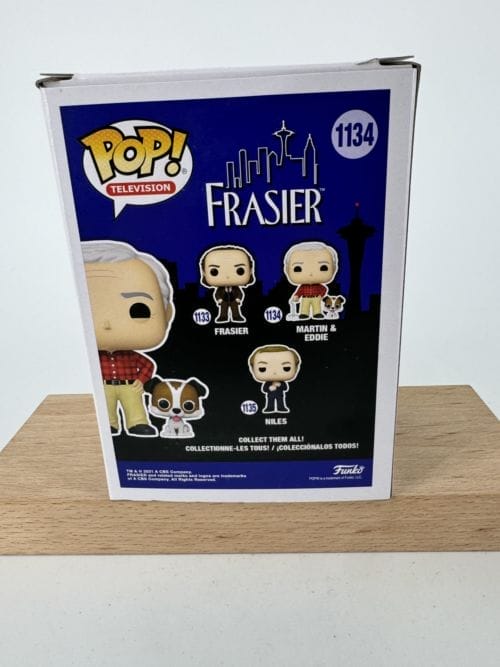 Martin et Eddie - Figurine Funko Pop Television 1134 - Frasier