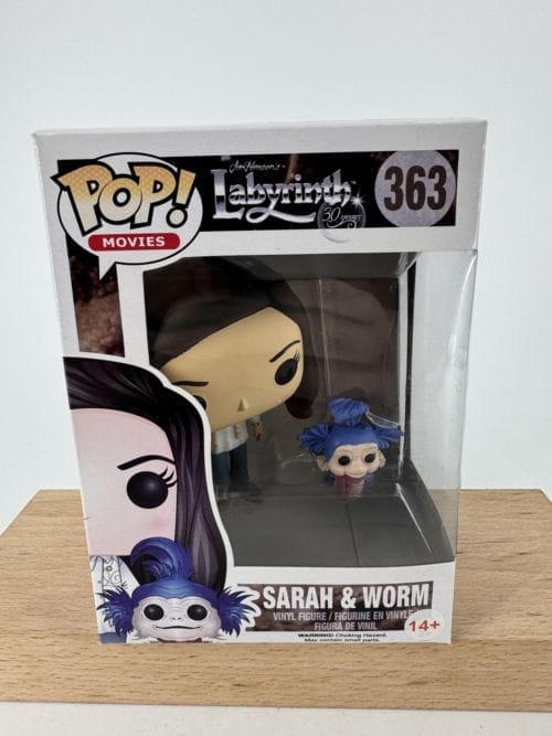 Sarah et Worm - Figurine Funko Pop The Labyrinth 30 years 363 - Jim Henson