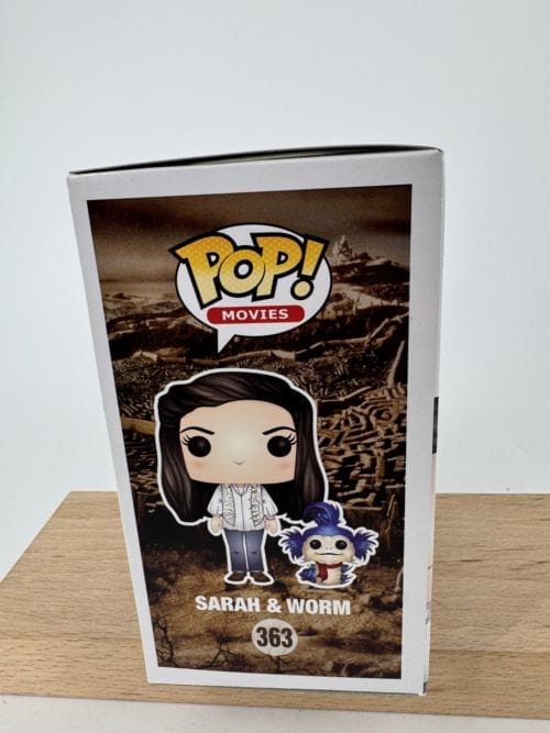 Sarah et Worm - Figurine Funko Pop The Labyrinth 30 years 363 - Jim Henson