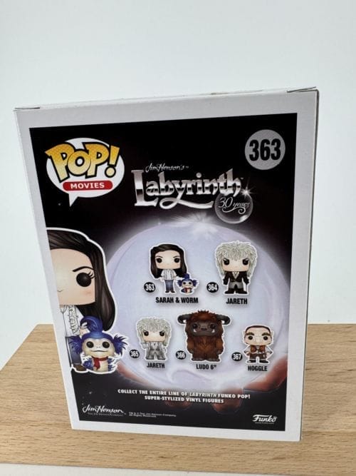 Sarah et Worm - Figurine Funko Pop The Labyrinth 30 years 363 - Jim Henson