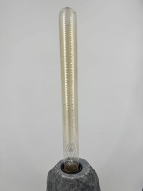 Ampoule E27 Opjet LED filament 60W - vintage Edison Bulb 220-240V - ampoule verre teinté ambré - blanc chaud - Ref 010366