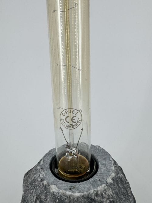 Ampoule E27 Opjet LED filament 60W - vintage Edison Bulb 220-240V - ampoule verre teinté ambré - blanc chaud - Ref 010366