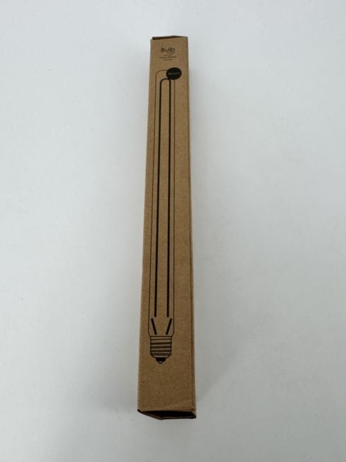 Ampoule E27 Opjet LED filament 60W - vintage Edison Bulb 220-240V - ampoule verre teinté ambré - blanc chaud - Ref 010366