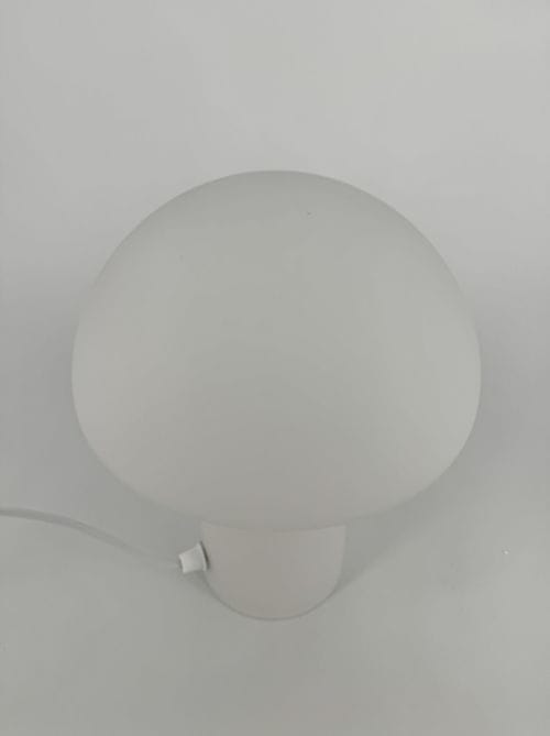 Lampe de table Opjet Paris - Pascal blanche satinée - Réf 016356