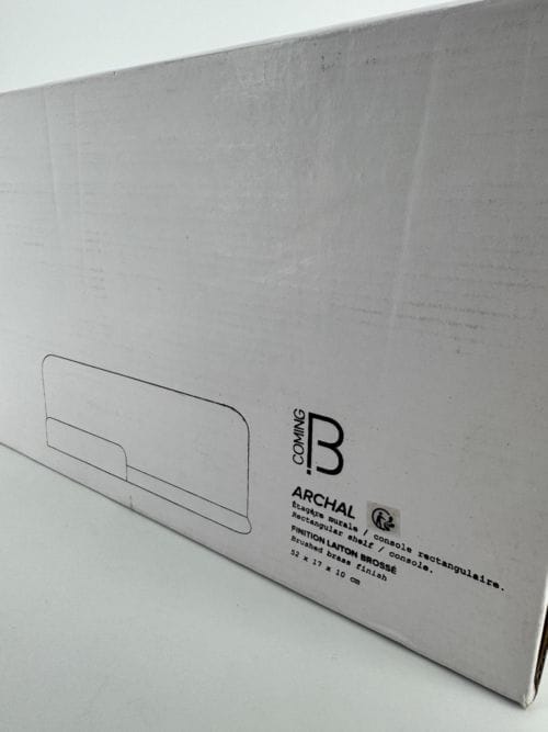 Bougeoir Chandelier Opjet Paris - poterie terre d'ambre - Réf 016391