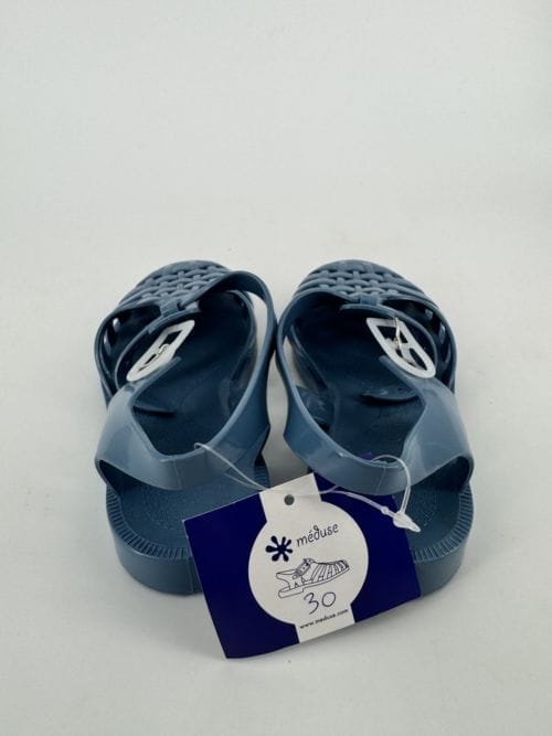 Méduse Chaussures en plastiques bleues foncées