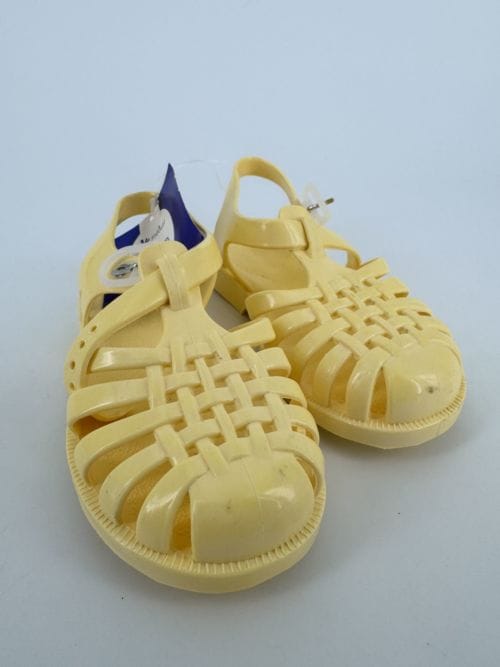 Méduse Chaussures en plastiques jaunes - pointure 25