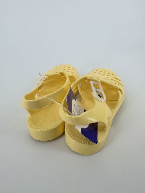 Méduse Chaussures en plastiques jaunes - pointure 25