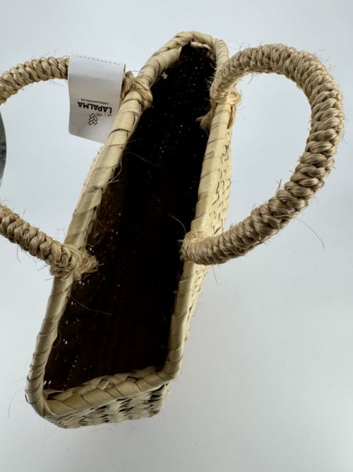 Sac panier orangé Lapalma