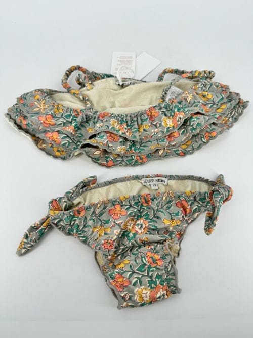 Maillot de bain deux pièces 4 ans bikini Zacata Water Flowers - Louise Misha Paris