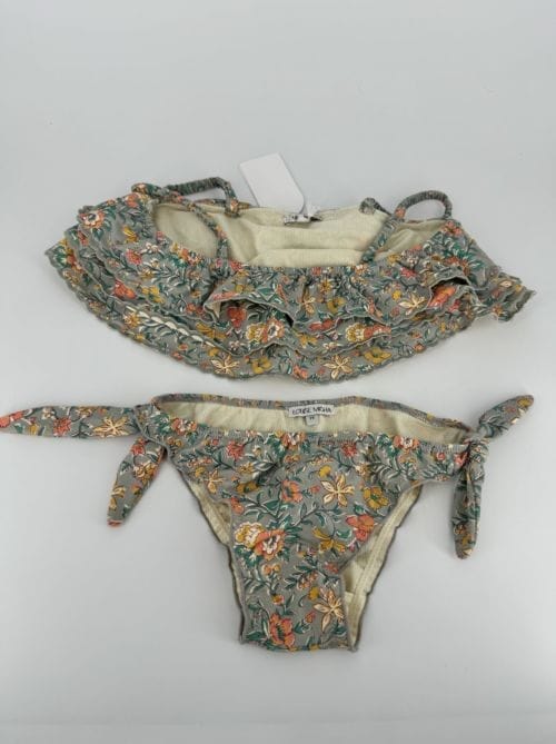 Maillot de bain deux pièces 7 ans bikini Zacata Water Flowers - Louise Misha Paris