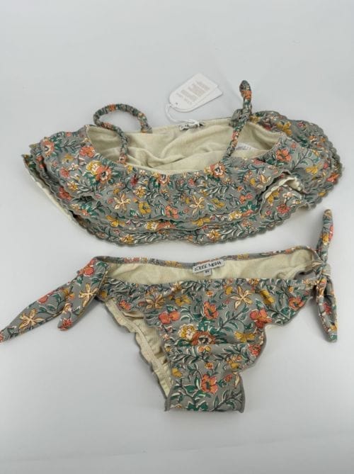 Maillot de bain deux pièces 8 ans bikini Zacata Water Flowers - Louise Misha Paris