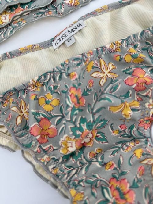 Maillot de bain deux pièces 8 ans bikini Zacata Water Flowers - Louise Misha Paris