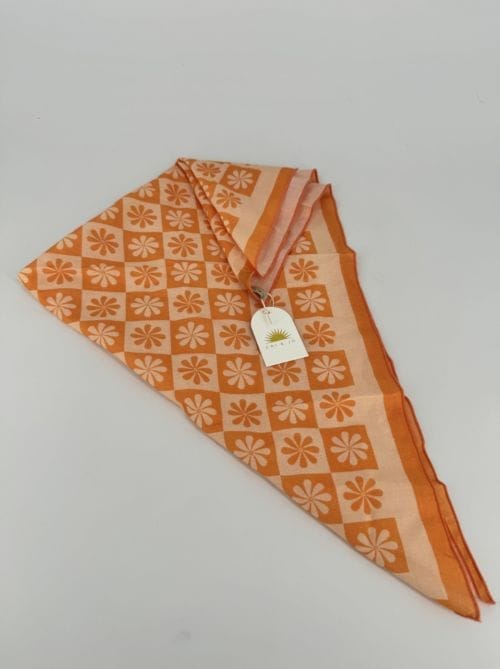 Bandana Daisy Orange - Cai & Jo