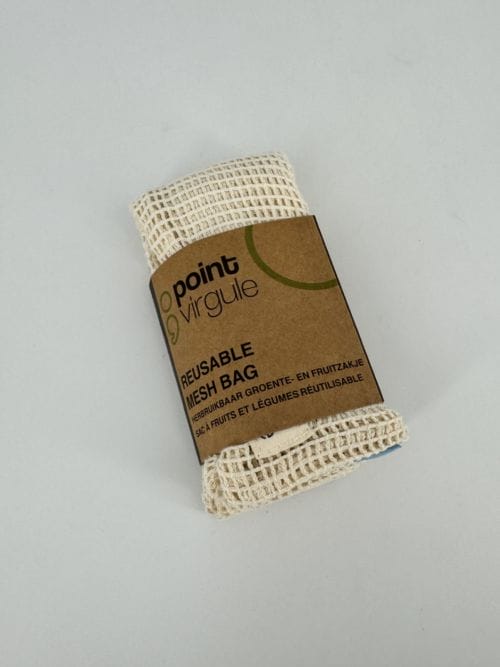 Sac en coton réutilisable taille XL - Point Virgule