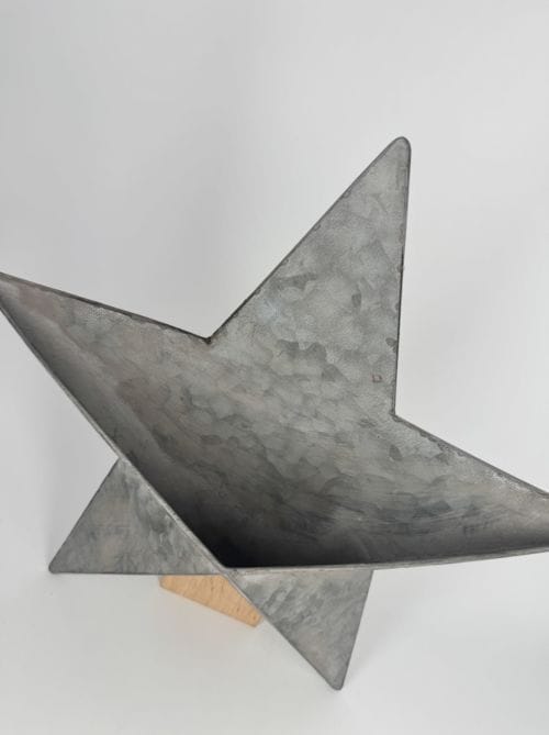 Etoile murale en zinc Chic Antique