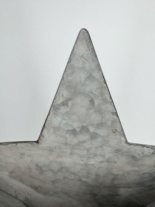 Etoile murale en zinc Chic Antique