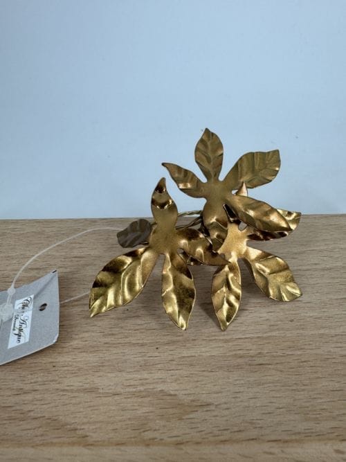 Rond de serviette doré Chic antique