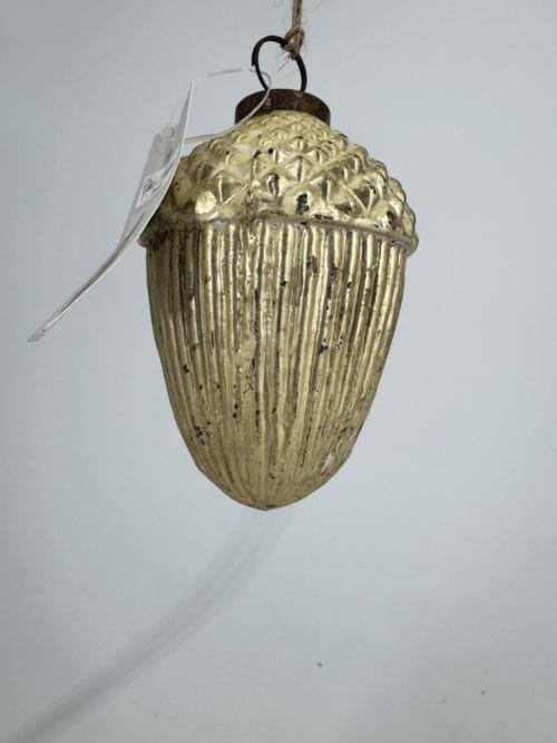 Boule de Noël à suspendre gland - Chic antique