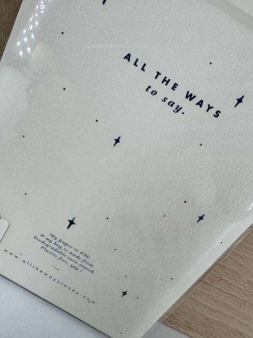 Carte Gold Aquarius All the Way to Say