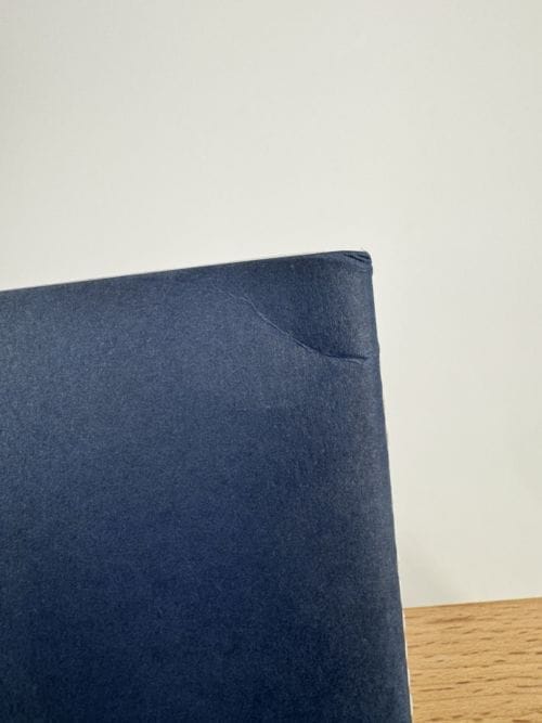 Carnet cousu bleu Les éditions du paon