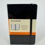 Moleskine Classic Collection Ruled Notebook Hard Cover - Carnet noir ligné - 192 pages