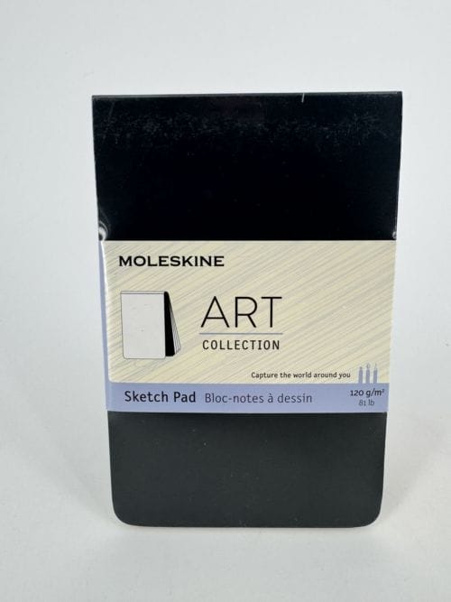 Moleskine Art Collection Sketch Pad - Bloc-notes à dessin noir - 72 pages détachables - 120g/m2