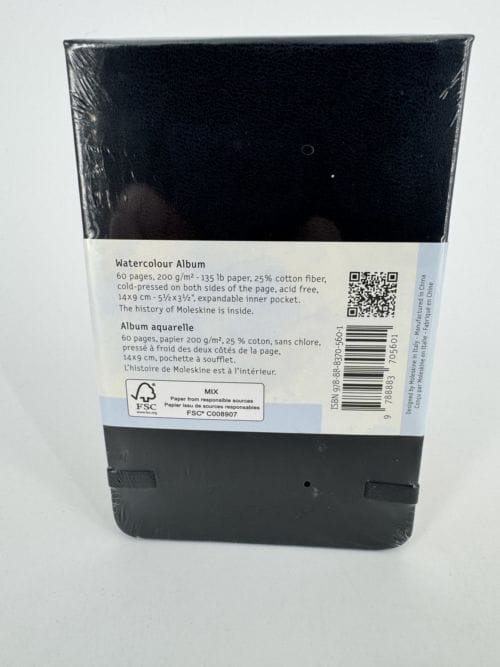 Moleskine Art Collection Watercolour Notebook - Carnet aquarelle - 60 pages - 200g/m2