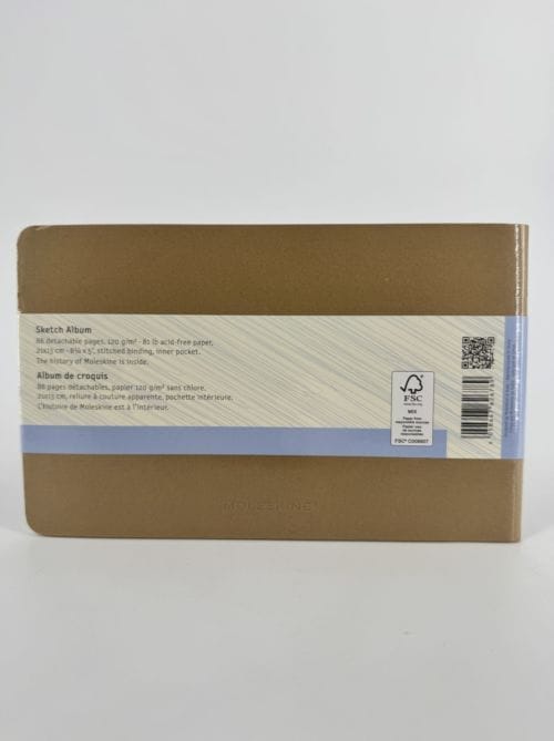 Moleskine Art Collection Sketch Album - Album de croquis marron - 88 pages - 120g/m2