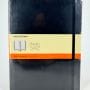 Moleskine Classic Collection Ruled Notebook Soft Cover - Couverture souple - Carnet ligné noir - 192 pages