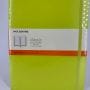 Moleskine Classic Collection Ruled Notebook Soft Cover - Couverture souple - Carnet ligné vert pomme - 192 pages