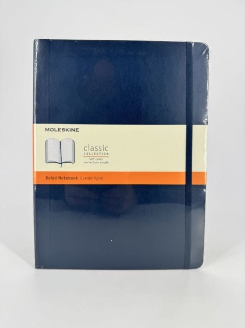 Moleskine Classic Collection Ruled Notebook Soft Cover - Couverture souple - Carnet ligné noir - 192 pages
